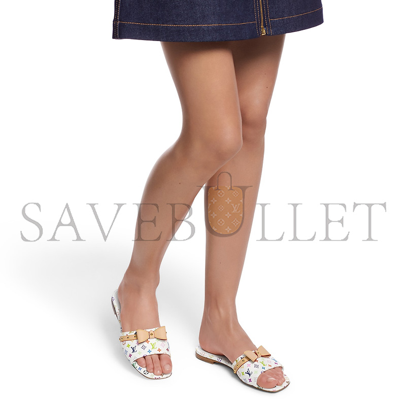 LOUIS VUITTON LV X TM 6AM FLAT MULE 1AGZUV LOUIS VUITTON LV X TM 6AM FLAT MULE 1AGZUV